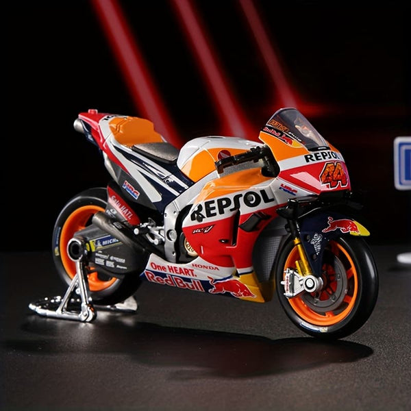1:18 Repsol Honda Marquez #93 & Espargaro #44 Alloy Motorcycle Model