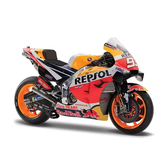 1:18 Repsol Honda Marquez #93 & Espargaro #44 Alloy Motorcycle Model