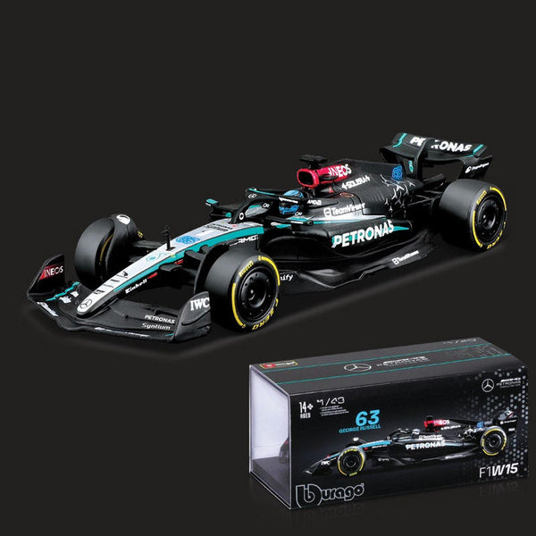 1:24 2023 Mercedes-AMG F1 W14 #63 Die-Cast Model