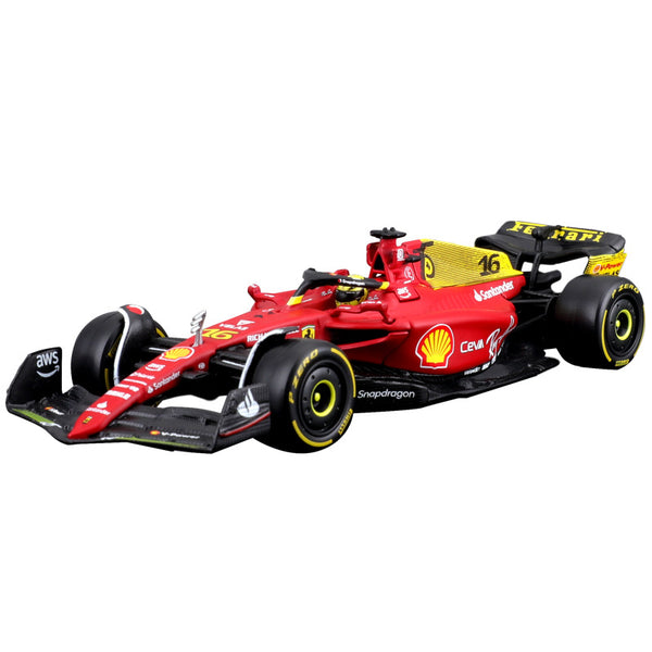 1:43 2022 Ferrari F1-75 #16 & 55 Die-Cast Model - 75Th