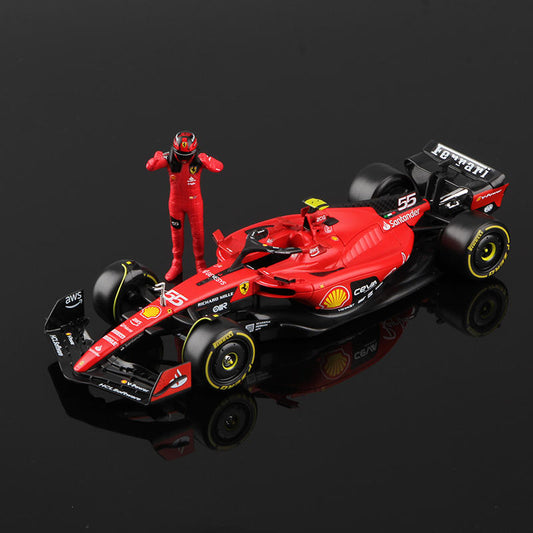 1:24 Ferrari 2023 SF23 Carlos Sainz #55 - Figure